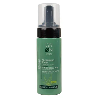 GRN - Shades of Nature (GRON) Essential Elements, Hemp Cleansing Foam (Pianka do mycia twarzy z konopiami)