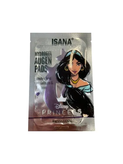 Isana Disney Princess, Hydrogel Augenpads  Jasmin (Hydrożelowe płatki pod oczy)