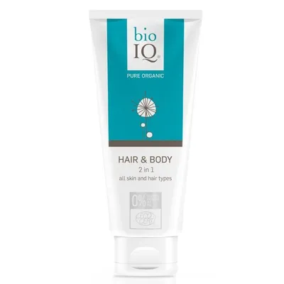 BIO IQ Natural & Organic 2 in 1 Hair & Body Shampoo (Szampon do włosów i ciała 2w1)