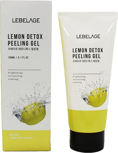 Lebelage Lemon Detox Peeling Gel (Żel peelingujący z cytryną)