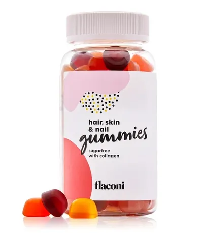 Flaconi Hair , Skin & Nail Gummies (Suplement w formie żelków na skórę , włosy i paznokcie)