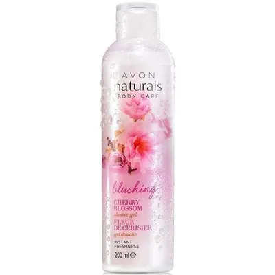 Avon Naturals, Cherry Blossom, Shower Gel (nowa wersja) (Żel pod prysznic 'Kwiat wiśni')