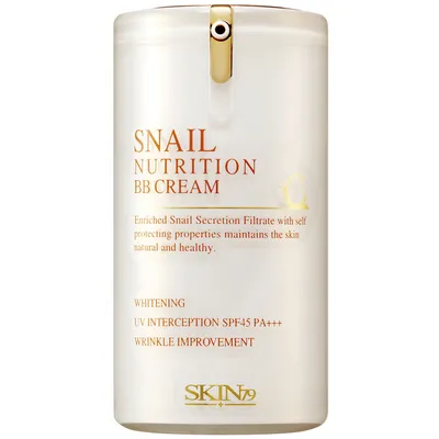 SKIN79 Snail Nutrition, BB Cream SPF45 PA+++ (Krem BB ze śluzem ślimaka)