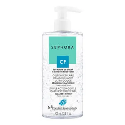 Sephora Collection, CF Gelle Micelaire Demaquillante Ultra- Douce [Triple Action Gentle Makeup Remover Gel] (Delikatny żel do demakijażu o potrójnym działaniu)