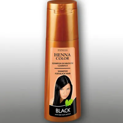 Venita Henna Color, Szampon do włosów czarnych (stara wersja)