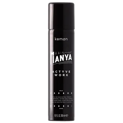 Kemon Hair Manya, Actyve Work, Non-Aerosol Extra Hold Spray (Lakier silnie utrwalający)