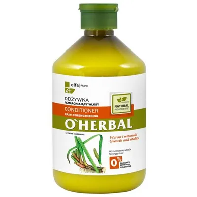 O'Herbal Odżywka wzmacniająca włosy z ekstraktem z korzenia tataraku
