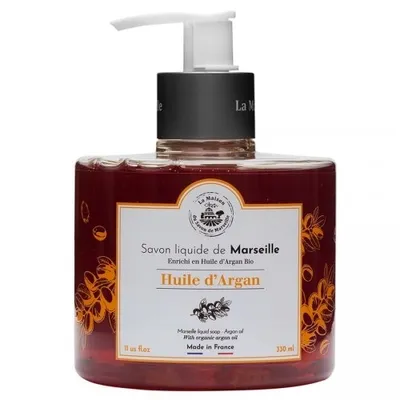 La Maison du Savon Savon Liquide De Marseille Huile d' Argan (Mydło marsylskie w płynie `Argan`)