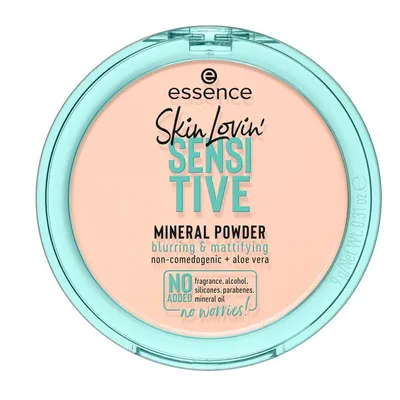 Essence Skin Lovin' Sensitive , Mineral Powder (Mineralny puder do twarzy)