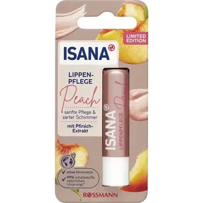 Isana Lippenpflege Peach (Pomadka do ust)