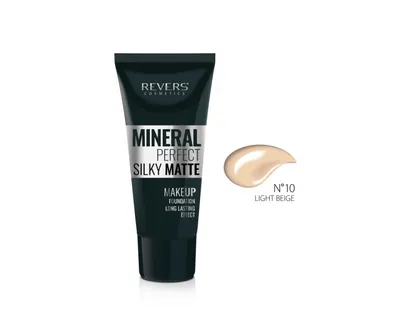 Revers Cosmetics Mineral Perfect Silky Matte Foundation (Nawilżająco-matujący podkład)