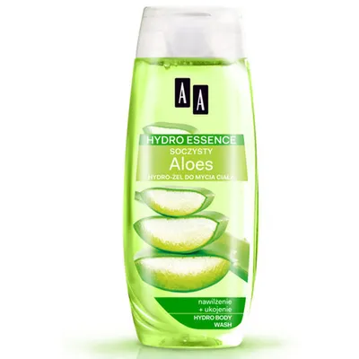 AA Hydro Essence, Soczysty Aloes, Hydro-żel do mycia ciała