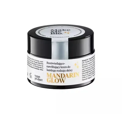 Make Me Bio Mandarin Glow, Rozświetlająco-nawilżający krem do twarzy