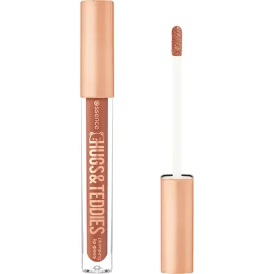Essence Hugs & Teddies, Plumping Lip Gloss (Powiększający błyszczyk do ust)