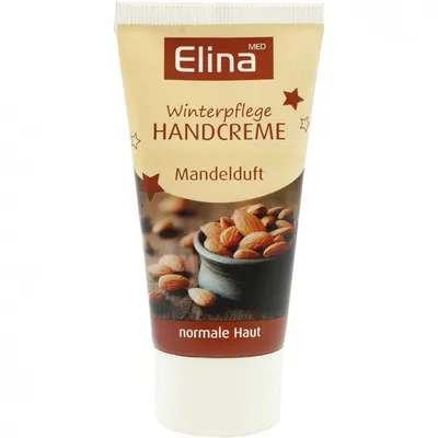 Elina Med Winter Care, Almond Hand Cream (Krem do rąk Zimowa pielęgnacja - Migdał)