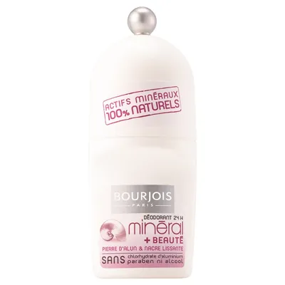 Bourjois Deodorant Mineral + Beaute (Dezodorant mineralny w kulce, różne rodzaje)