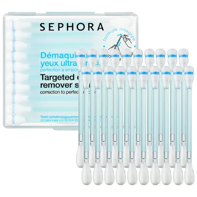 Sephora Targeted Eye Remover Swabs (Pałeczki do demakijażu oczu)