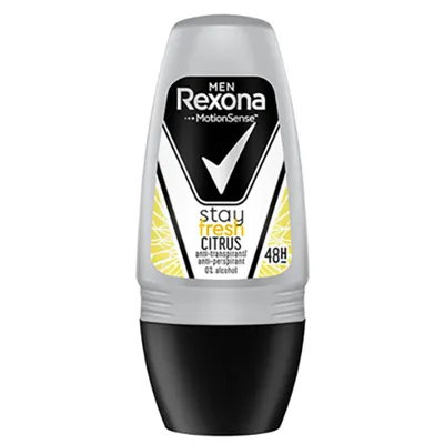 Rexona Men Motionsense, Stay Fresh Citrus 48h Anti-perspirant Roll-on (Antyperspirant w kulce dla mężczyzn)
