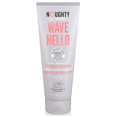 Noughty Wave Hello, Curl Defining Conditioner for Curly and Wavy Hair (Odżywka definiująca do włosów kręconych i falowanych)