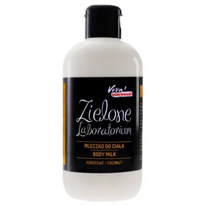 Zielone Laboratorium Mleczko do ciała kokosowe