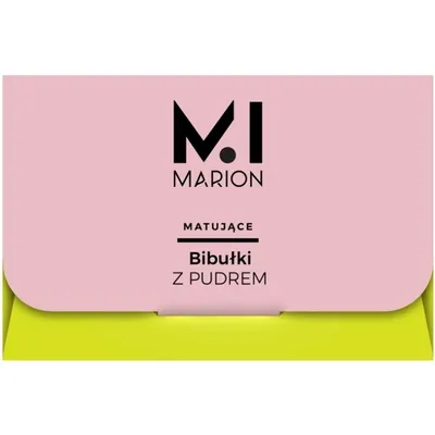 MI Marion Bibułki matujące z pudrem