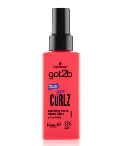 Got2b Got Curlz, Hydrating Beach Waves Spray (Spray do stylizacji nadający efekt plażowych fal)