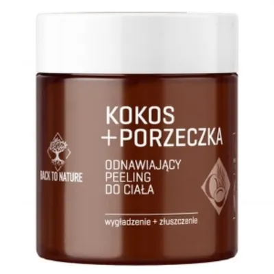Back to nature Odnawiający peeling do ciała `Kokos + porzeczka`