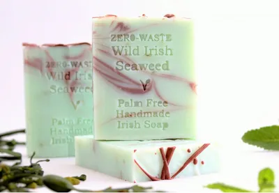 Palm Free Irish Soap Wild Irish Seaweed Soap (Irlandzkie mydło `Dzikie glony`)