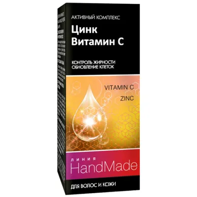 Pharma Group Handmade Cynk i witamina C do włosów i skóry głowy