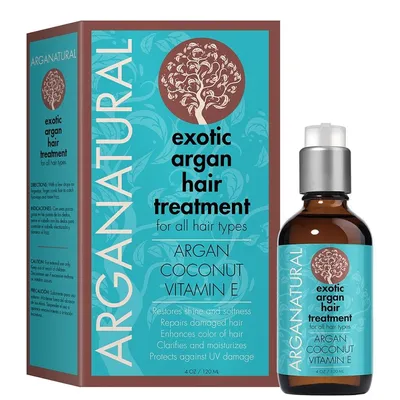 Arganatural Exotic Argan Hair Treatment (Egzotyczna kuracja regenerująca do wszystkich rodzajów włosów)