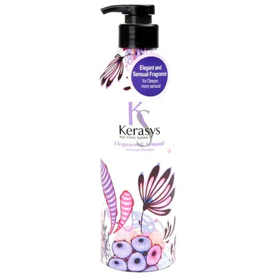 Kerasys Elegance & Sensual, Perfumed Shampoo (Perfumowany szampon do włosów suchych zniszczonych)
