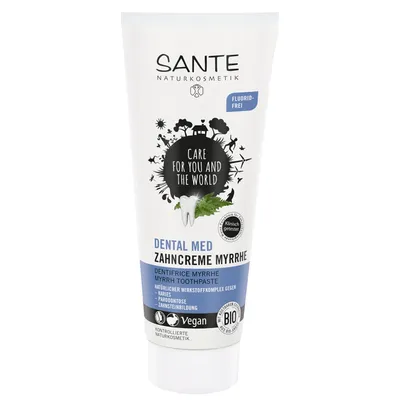 Sante Naturkosmetik Myrre Zahncreme (Pasta do zębów z mirrą bez fluoru)