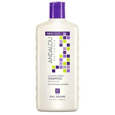 Andalou Naturals Lavender & Biotin, Full Volume Shampoo (Szampon zwiększający objętość włosów z lawendą i biotyną)