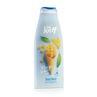 Keff Mango Sorbet, Body Wash (Mango sorbet, Żel pod prysznic)