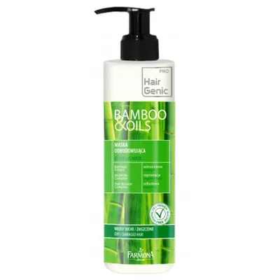 Hair Genic Bamboo & Oils, Maska odbudowująca