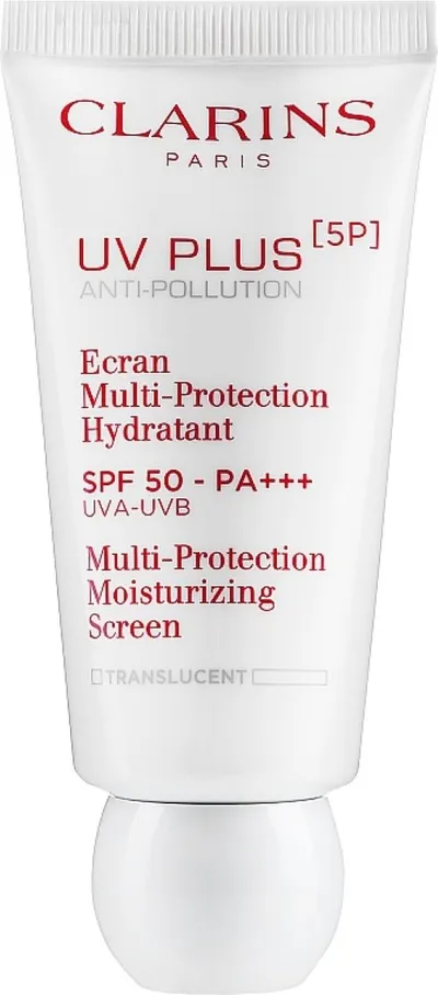 Clarins UV-Plus [5F] Anti- Pollution Multi- Protection Moisturizing Screen SPF50 PA+++ (Miejski ekran ochronny)