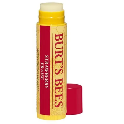 Burt's Bees Strawberry Lip Balm (Balsam do ust `Truskawka`)