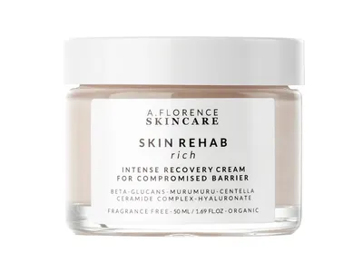 A.Florence Skincare Skin Rehab Rich Intense Recovery Cream for Compromised Barier (Krem odżywczy do skóry suchej, wrażliwej, podrażnionej)