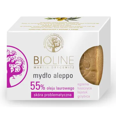 Bioline Clinique, Mydło Aleppo 55% oleju laurowego