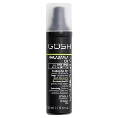 Gosh Macadamia Oil (Olejek makadamia do włosów)