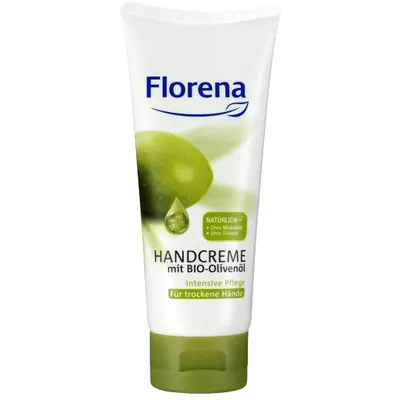 Florena Handcreme mit Olivenöl (Oliwkowy krem do rąk)