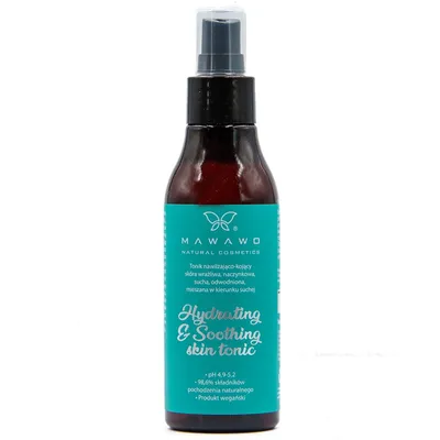 Mawawo Natural Cosmetics Hydrating & Soothing Skin Tonic (Tonik nawilżająco-kojący)