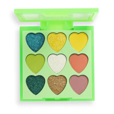 I Heart Revolution Heartbreakers, Eyeshadow Palette Flourish (Paleta cieni)