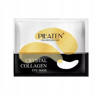 Pilaten Crystal Collagen Eye Mask (Kolagenowe płatki po oczy ze złotem)