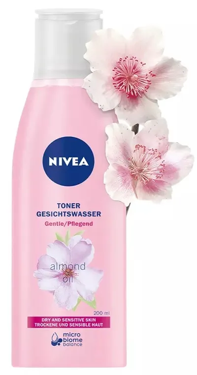 Nivea Toner Gesichtswasser Almond Oil (Tonik łagodzący do cery suchej i wrażliwej)