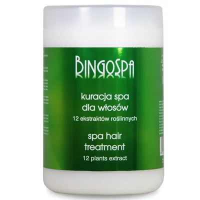 BingoSpa 12 Ekstraktów Roślinnych, Kuracja do włosów słabych, wypadających i po farbowaniu