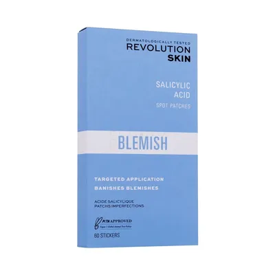 Revolution Skincare Blemish, Salicylic Acid Spot Patches (Plastry przeciwtrądzikowe z kwasem salicylowym)