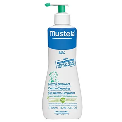 Mustela Bebe, Dermo-Cleansing (Żel do mycia głowy i ciała dla noworodków i niemowląt)