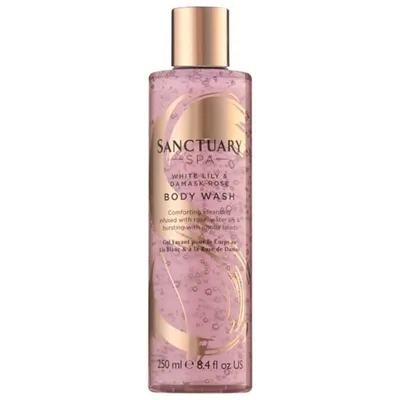The Sanctuary White Lily and Damask Rose, Body Wash (Żel pod prysznic `Biała lilia i róża`)