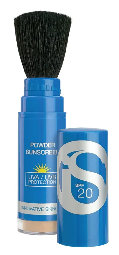 Innovate Skincare iS Clinical, Powder Sunscreen SPF 20 (Puder mineralny transparentny z filtrem SPF20 - średnia ochrona)